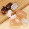Colorful Acrylic Beads Plastic Barrel Beads Large Hole Rondelle Loose Beads for Garment Swimwear Decoration