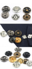 Factory Wholesale Stylish Invisible Metal Snap Fastener Brass Sew on Snap Button