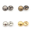 Custom Logo Brass Shank Button, Vintage Retro Sew On Metal Button for Uniform, Coat, Jacket & Blazer