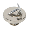 Zinc Alloy Jeans Button Movable Bottom 15mm 17mm 20mm Plain Round Denim Buttons
