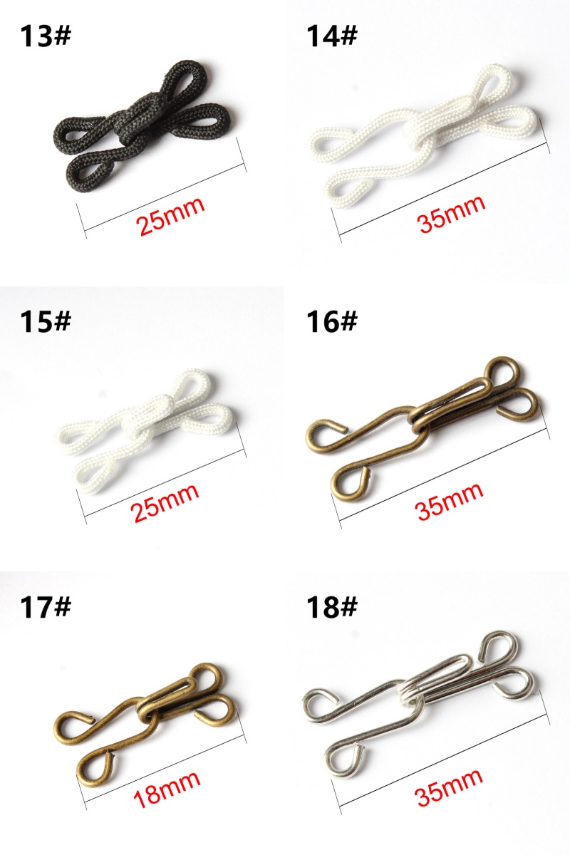 Collar hook and eye