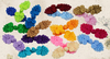 Handmade Fabric Pankou Closure Fasteners Colorful Chinese Knots Frog Buttons with Beads