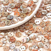 Customized Size Color 2-hole Sewing Abalone Shell Buttons For Clothing