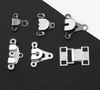 Wholesale Assorted Metal Pants Hook and Bar Set, Sew-On Invisible Skirt Hooks Trousers Waist Fastener for Suit, Pants, Skirt, Dress Garment Accessories