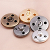 Custom Logo Brass Shank Button, Vintage Retro Sew On Metal Button for Uniform, Coat, Jacket & Blazer