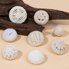 Garment Accessories Handmade High-end Decorative Vintage Rope Wrapped Braided Shank Buttons