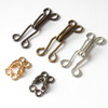 Metal Hook and Eye Closure, Sew On Invisible Garment Collar Hook for Coat Dress Trousers Pant Skirt