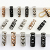 Wholesale Zinc Alloy Spring Cord Lock, Metal Drawstring Stopper for Sale