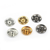 Factory Wholesale Stylish Invisible Metal Snap Fastener Brass Sew on Snap Button