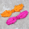 Vintage Small Colorful Handmade Colorful Toggle Style Fastener Braided Closure Chinese Fabric Knot Frog Buttons