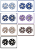 Factory Wholesale Simple Stylish Invisible Metal Snap Fastener Brass Sew on Snap Button