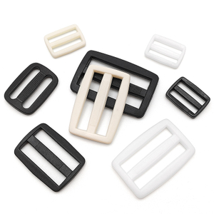 Bag Backpack Strap Accessories Wholesale Multi Size Tri-Glide Plastic Nylon Rectangle Slider Buckle