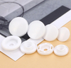 T3 T5 T8 T15 4-part Plastic Snap Button, White Black Round Snap Fastener Press Stud Buttons for Garment