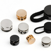 Zinc Alloy Cord Lock, Double Hole Spring Cord Stopper, Cylindrical Drawstring Toggle for Hoodie, Jacket, Backpack & Garment DIY Accessories