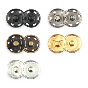 Factory Wholesale Stylish Invisible Metal Snap Fastener Brass Sew on Snap Button