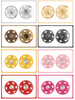 Factory Wholesale Simple Stylish Invisible Metal Snap Fastener Brass Sew on Snap Button