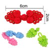 Handmade Fabric Pankou Closure Fasteners Colorful Chinese Knots Frog Buttons with Beads