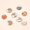 Customized Size Color 2-hole Sewing Abalone Shell Buttons For Clothing