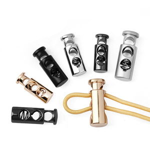 Wholesale Zinc Alloy Spring Cord Lock, Metal Drawstring Stopper for Sale