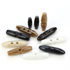Simple Style Custom Color Size Shape Resin Toggle Coat Button for Jacket Sweater